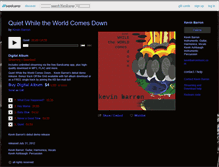 Tablet Screenshot of kevinbarron.bandcamp.com