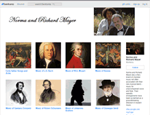 Tablet Screenshot of normaandrichardmayer.bandcamp.com