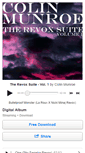 Mobile Screenshot of colinmunroe.bandcamp.com