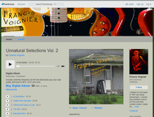 Tablet Screenshot of francisvoignier.bandcamp.com