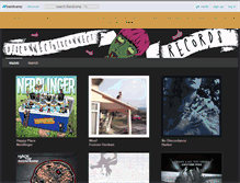Tablet Screenshot of disconnectdisconnectrecords.bandcamp.com