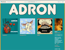 Tablet Screenshot of adron.bandcamp.com