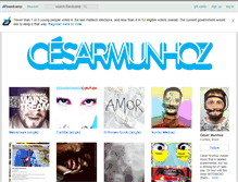 Tablet Screenshot of cesarmunhoz.bandcamp.com