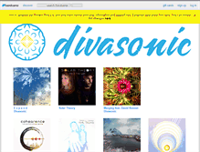 Tablet Screenshot of divasonic.bandcamp.com