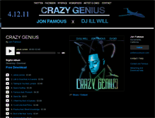 Tablet Screenshot of jonfamous.bandcamp.com