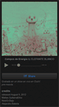 Mobile Screenshot of elefanteruidoblanco.bandcamp.com