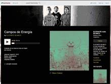 Tablet Screenshot of elefanteruidoblanco.bandcamp.com