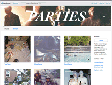 Tablet Screenshot of parties.bandcamp.com