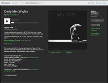 Tablet Screenshot of melissarodriguez.bandcamp.com