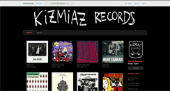 Desktop Screenshot of kizmiazrecords.bandcamp.com