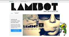 Desktop Screenshot of lamebot.bandcamp.com