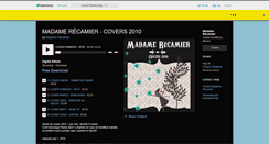 Desktop Screenshot of madamercamier.bandcamp.com