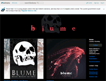 Tablet Screenshot of blumetunes.bandcamp.com