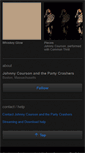 Mobile Screenshot of johnnycoursonandthepartycrashers.bandcamp.com