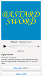 Mobile Screenshot of bastard-sword.bandcamp.com