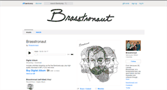 Desktop Screenshot of brasstronaut.bandcamp.com