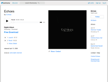 Tablet Screenshot of echoes.bandcamp.com