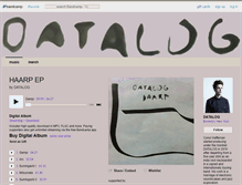 Tablet Screenshot of datalog.bandcamp.com