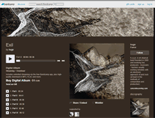 Tablet Screenshot of huge.bandcamp.com