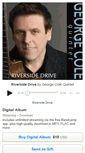 Mobile Screenshot of georgecolequintet.bandcamp.com