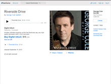 Tablet Screenshot of georgecolequintet.bandcamp.com