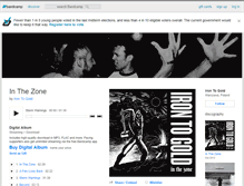Tablet Screenshot of irontogold.bandcamp.com