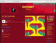 Tablet Screenshot of elephantlovemusic.bandcamp.com