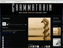 Tablet Screenshot of grammatrain.bandcamp.com