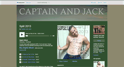 Desktop Screenshot of captainandjack.bandcamp.com