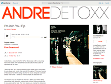 Tablet Screenshot of andredetoxx.bandcamp.com