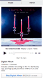 Mobile Screenshot of crayonfieldsforever.bandcamp.com