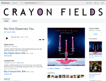 Tablet Screenshot of crayonfieldsforever.bandcamp.com