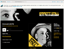 Tablet Screenshot of blitzemmetstill.bandcamp.com