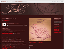 Tablet Screenshot of femmefatale.bandcamp.com