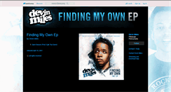 Desktop Screenshot of devinmiles.bandcamp.com