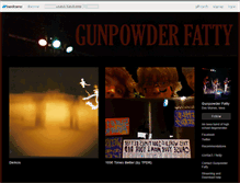 Tablet Screenshot of gunpowderfatty.bandcamp.com