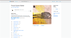 Desktop Screenshot of freudquierebailar.bandcamp.com