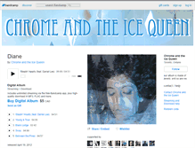 Tablet Screenshot of chromeandtheicequeen.bandcamp.com