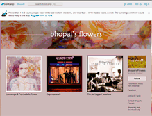 Tablet Screenshot of bhopalsflowers.bandcamp.com