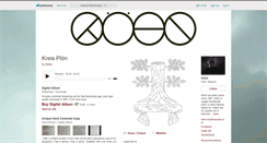Desktop Screenshot of kohn.bandcamp.com