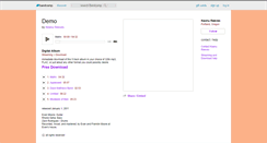 Desktop Screenshot of keanureeves.bandcamp.com