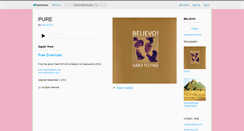 Desktop Screenshot of believo.bandcamp.com