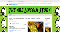 Desktop Screenshot of abelincolnstory.bandcamp.com