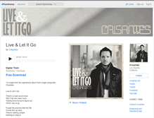 Tablet Screenshot of crisantes.bandcamp.com