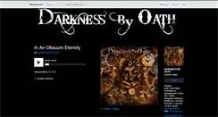 Desktop Screenshot of darknessbyoath.bandcamp.com