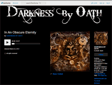 Tablet Screenshot of darknessbyoath.bandcamp.com
