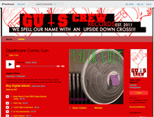 Tablet Screenshot of gutscrewrecords.bandcamp.com
