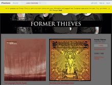 Tablet Screenshot of formerthieves.bandcamp.com