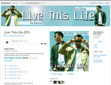 Tablet Screenshot of livethislife.bandcamp.com