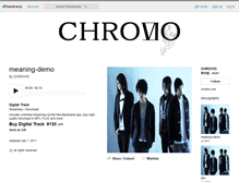 Tablet Screenshot of chrovio.bandcamp.com